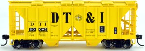Bowser HO 70 Ton Covered Hopper DT&I #80005