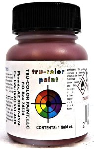 Tru Color Paint 396 - Acrylic - Metallic Burnt Iron - 1 oz