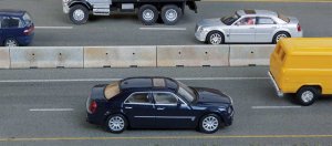 Walthers SceneMaster 4175 - HO Scale Jersey Barriers -- 24 Sections