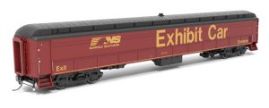 Broadway Limited Imports 9938 - HO Scale Railroad Exhibit Car, Norfolk Southern NS 27