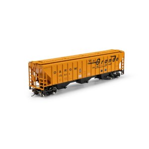 Athearn 2364 - HO ATH PS 4740 Covered Hopper, DRGW #15411