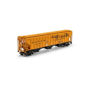 Athearn 2366 - HO ATH PS 4740 Covered Hopper, DRGW #15490