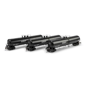 Athearn 2411 - HO ATH 30K Ethanol Tank Car, ACFX #89964/89967/89977 (3)