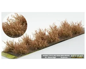 Martin Welberg Scenic Studios WB-SDSB - Bushes - Type D - Sandstone Brown