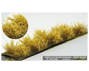 Martin Welberg Scenic Studios WB-SDGH - Bushes - Type D - Yellow Fall