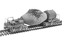 Plastruct 1040 - HO Steel Mill Bottle CAR - Kit