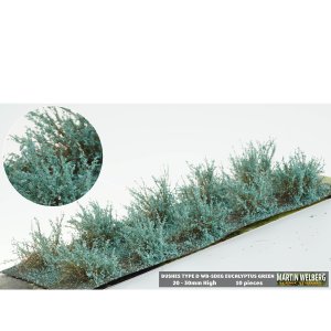 Martin Welberg Scenic Studios WB-SDEG - Bushes - Type D - Eucalyptus Green