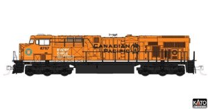 Kato 176-8960S - N Scale GE ES44AC GEVO - Sound and DCC -- Canadian Pacific #8757 (Every Child Ma...