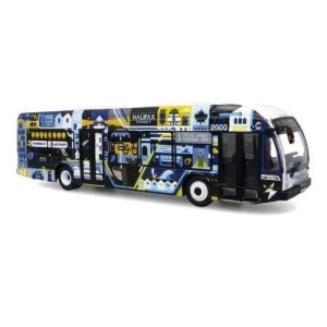 Iconic Replicas 870564 - HO Nova Bus LFSe Electric Transit Bus - Assembled -- Halifax Tranist (Mu...