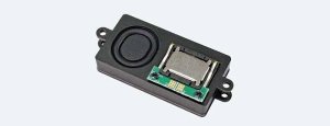 ESU 50345 - Rectangular Speaker with Enclosure -- 4 Ohm, 7/8 x 1-21/32 x 5/16" 22 x 42 x 8mm