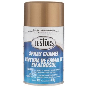 Testors 1244 - Spray Enamel - Metallic Gold (3oz)