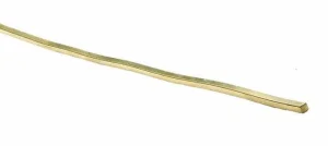 Detail Associates 2526 - Flat Brass Wire pkg(4) -- .015 x .024" .04 x .06cm