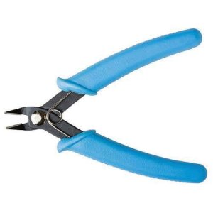 Excel Hobby 55594 - Spring Loaded Soft Grip Pliers -- Sprue Cutter (blue), Carded