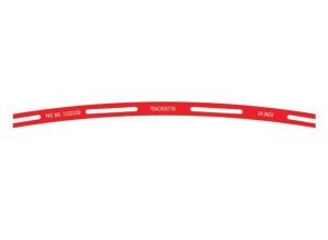 Peco NT24 - N Scale - Tracksetta Track Laying Template -- 24" 61cm Radius Curve