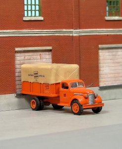 Sylvain Scale Models V-191-1 - HO 1939-40 GMC Stake Truck - Unpainted Resin Kit