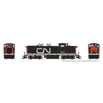 Rapido 10569 - HO GMD-1 (DC/DCC/Sound): CN - Noodle: #1903