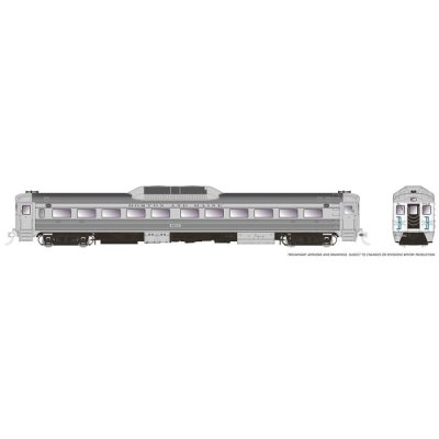 Rapido 16804 - HO Budd RDC-1 (Ph 1c) (DC/DCC/Sound): Boston & Maine - McGinnis: #6122