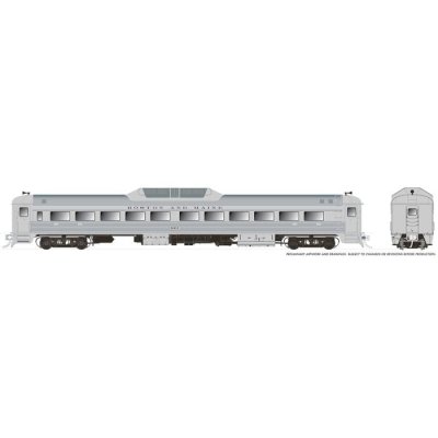 Rapido 16807 - HO Budd RDC-9 - DCC/Sound - Boston & Maine - McGinnis #6924