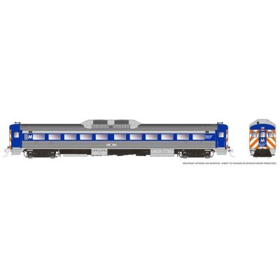 Rapido 16823 - HO Scale Budd RDC-1 (Ph 1b) (DC/DCC/Sound): Metro North: #65