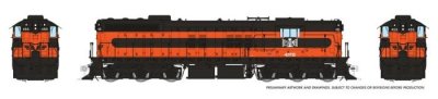 Rapido 50604 - HO EMD SD7 - DCC & Sound - Bessemer & Lake Erie #455