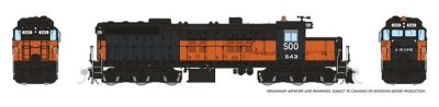 Rapido 50636 - HO EMD SD10 - DCC & Sound - SOO Line #543