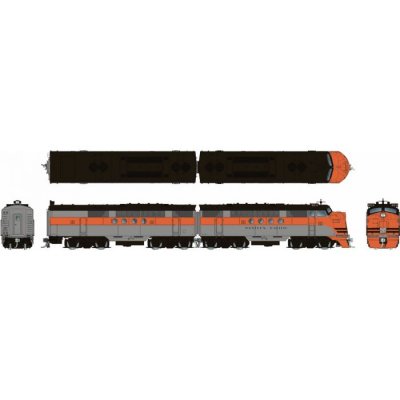 Rapido 1004533 - HO Scale EMD FT A+B (DC/DCC/Sound): WP - Zephyr Scheme: #905A + 905B