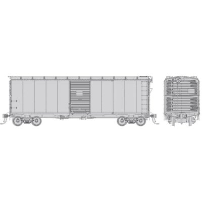 Rapido 1011099 - HO 1937 AAR 40' Boxcar - CPR Style: Painted, Unlettered: Single Car