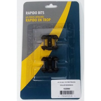 Rapido 102060 - Rapido Bits: HO 70-ton freight trucks w/roller bearings (pair)