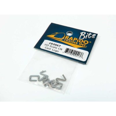 Rapido 102067 - Rapido Bits: HO scale CN Cast Logo x4