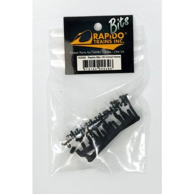 Rapido 102092 - HO Scale Diesel Horns: K3L, K3LR, M3H, M3HR (3 versions), M5, Leslie sing