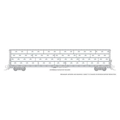 Rapido 102153 - Rapido Bits: N Centerbeam Lumber Load: Georgia Pacific