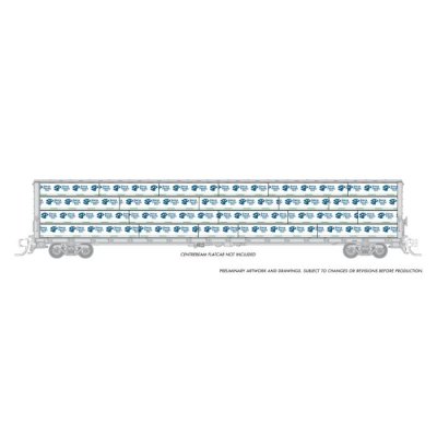 Rapido 102156 - Rapido Bits: N Centerbeam Lumber Load: Sierra Pacific