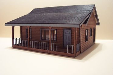 Osborn Model Kits 3025 - N Scale Lake Side Cottage