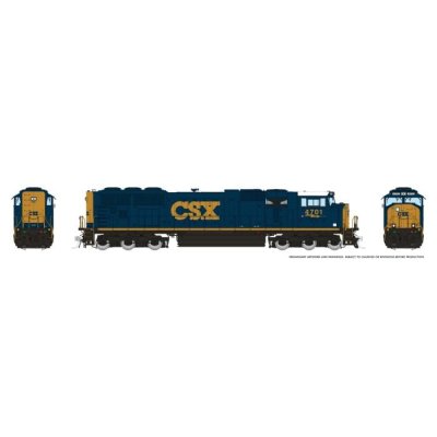 Rapido 1048519 - HO SD70AC w/ Flared Rad (DC/DCC/Sound): CSX - YN3: #4701