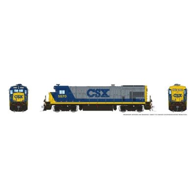 Rapido 1074021 - HO Scale GE B30-7 (DC/Silent): CSX - YN2 Scheme: #5570