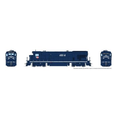 Rapido 1074026 - HO Scale GE B30-7A (DC/Silent): Missouri Pacific - Blue Scheme: #4814