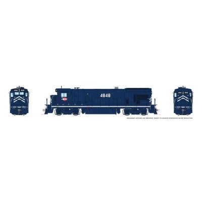 Rapido 1074528 - HO SCALE GE B30-7A (DC/DCC/Sound): Missouri Pacific - Blue Scheme: #4848