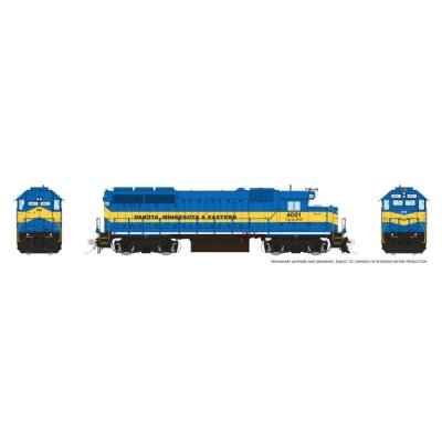 Rapido 1078508 - HO EMD GP40 (DC/DCC/Sound): Dakota, Minnesota & Eastern: #4001