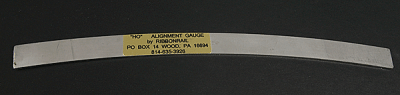 Ribbonrail 1032 - HO Scale 10" Track Alignment Gauges - Curved -- 32" Radius