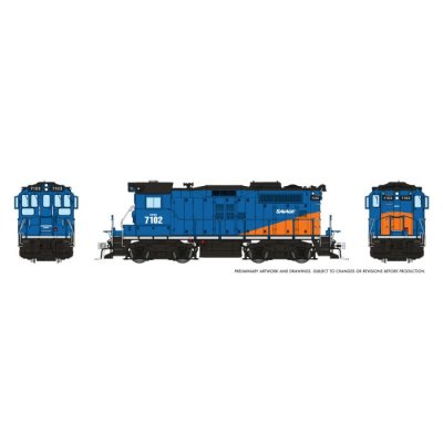Rapido 1108016 - HO SCALE CN SWEEP (DC/Silent): Savage Alberta Railway: #7102