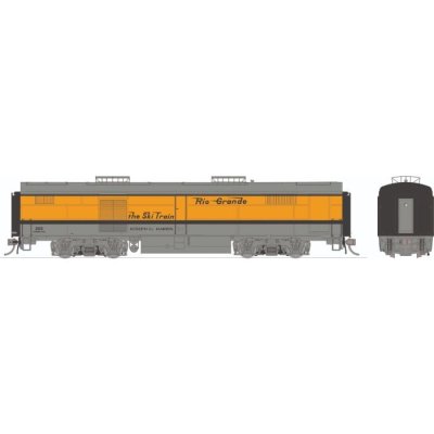 Rapido 1136006 - HO PB HEP Heater Car w/ Blomberg Trucks : Denver Ski Train: #253 "Joseph G. Davi...