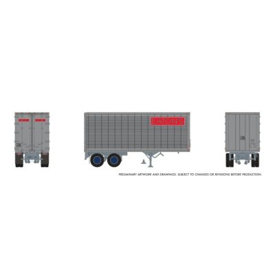 Rapido 1146022 - HO 26' Can-Car Trailer: Eaton's: #T261207