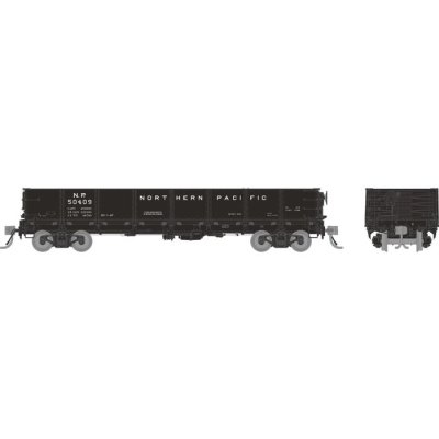Rapido 163006-4 - HO 40' Drop Bottom Gondola: NP - 1966 Scheme: Single Car #1 - #58359