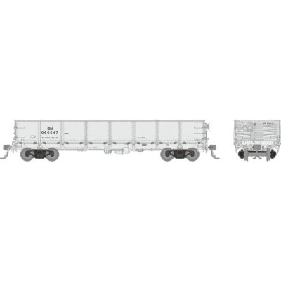 Rapido 163011-1 - HO 40' Drop Bottom Gondola: BN - MOW Service: Single Car #1 - #966178