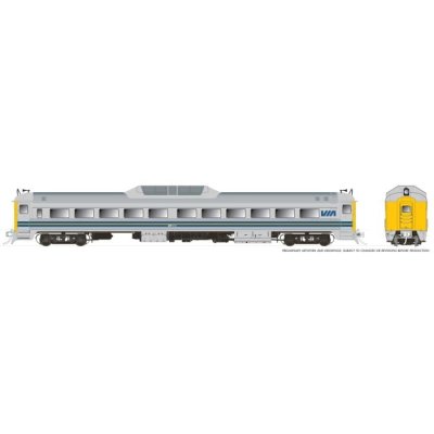 Rapido 16343 - HO Budd RDC-9 (DC/Silent): VIA Rail Canada: #6006