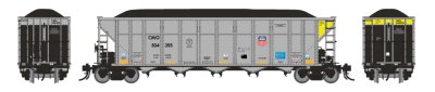 Rapido 169023A - HO AutoFlood III RD Coal Hopper - UP/CMO #504366