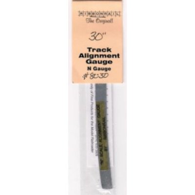 Ribbonrail 8030 - N Scale 5" Track Alignment Gauges - Curved -- 30" Radius