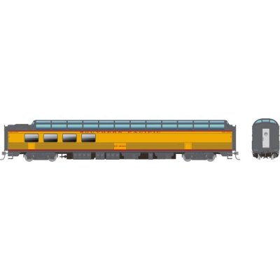 Rapido 175004 - HO Scale SP Dome-Lounge w/Fluted Sides: SP - Overland: #3602