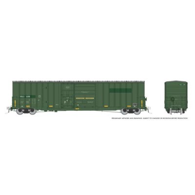 Rapido 191010 - HO Trenton Works 6637cuft boxcar: Railroad Of Lies (ROLX): #4212 Single Car