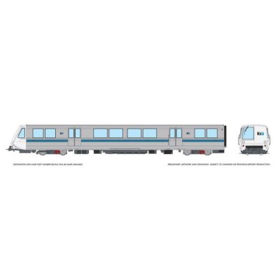Rapido 204012 - HO Scale Bay Area Rapid Transit: A End Car + Display Case #2